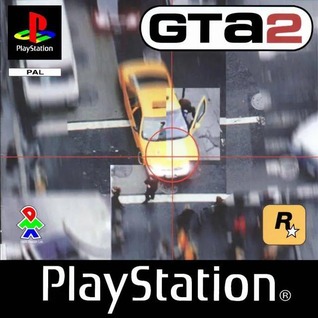 Game | Sony PlayStation PS1 | Grand Theft Auto 2 GTA 2 Physical Video Games Game Sony