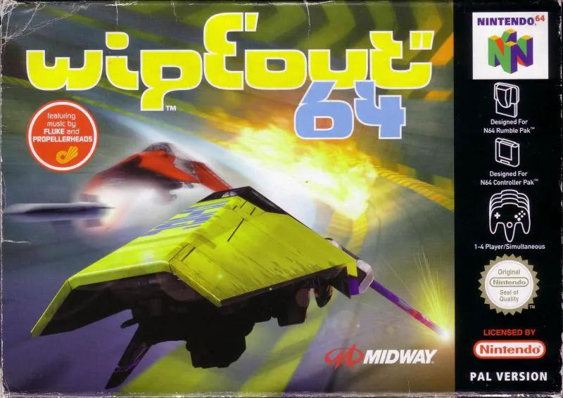 Game | Nintendo N64 | Wipeout Physical Video Games Game Nintendo
