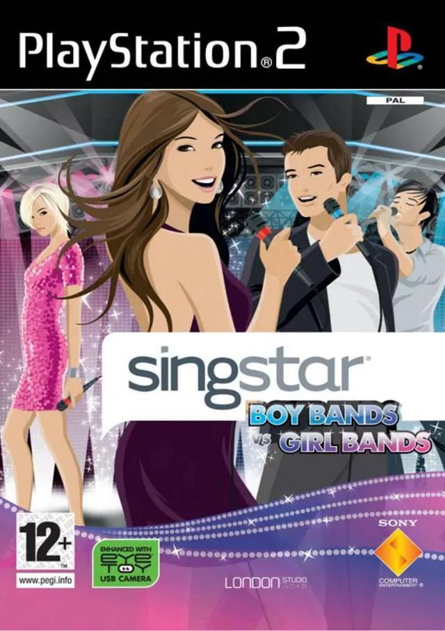 Game | Sony PlayStation PS2 | Singstar Boybands Vs Girlbands Physical Video Games Game Sony