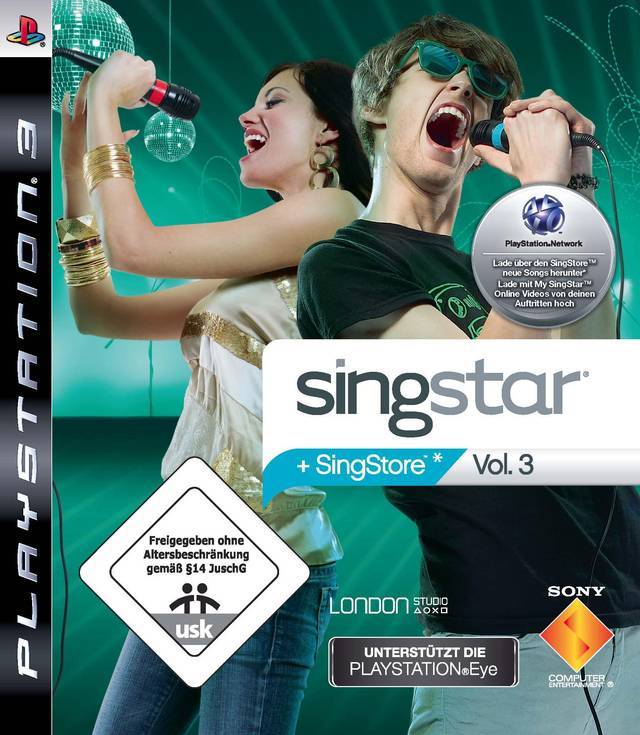Game | Sony PlayStation PS3 | SingStar Vol. 3
