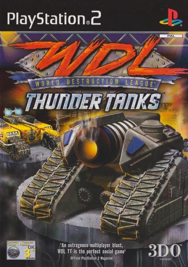 Game | Sony PlayStation PS2 | World Destruction League: Thunder Tanks Physical Video Games Game Sony