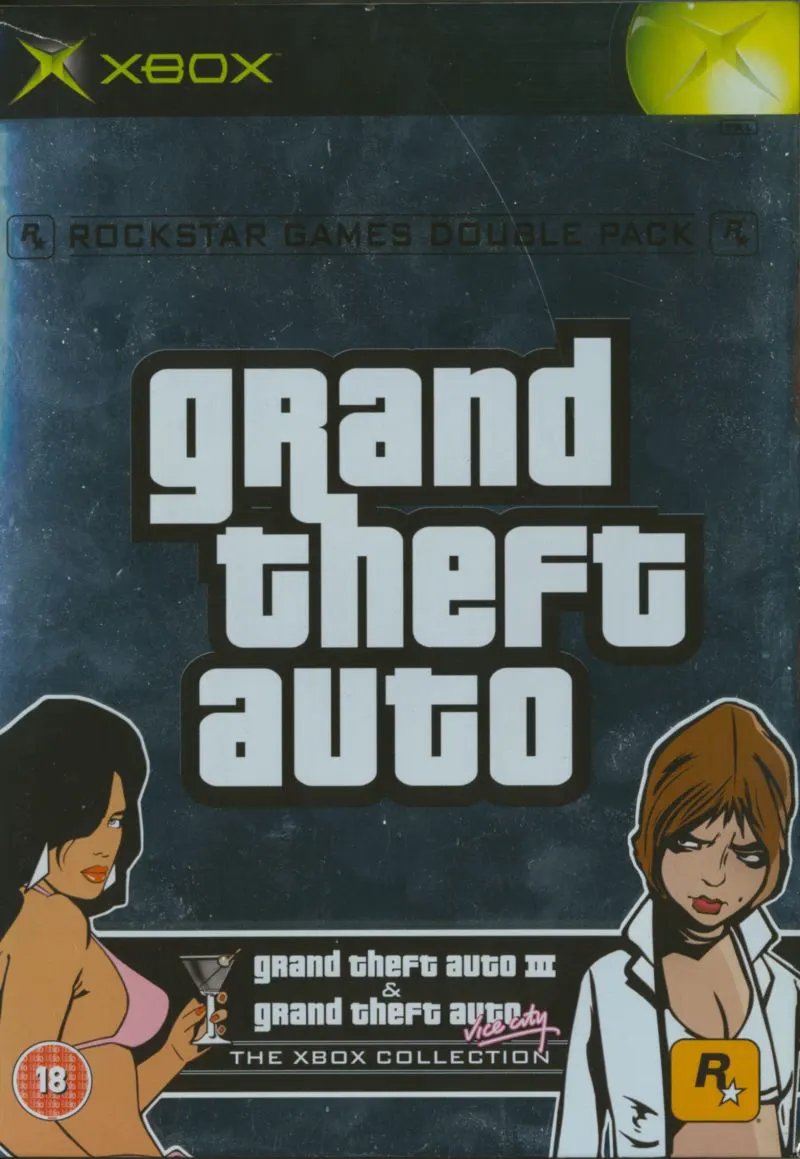 Game | Xbox | Grand Theft Auto Double Pack Physical Video Games Game Microsoft