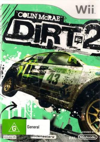 Game | Nintendo Wii | Dirt 2 Physical Video Games Game Nintendo