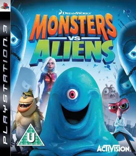 Game | Sony PlayStation PS3 | Monsters Vs. Aliens Physical Video Games Game Sony