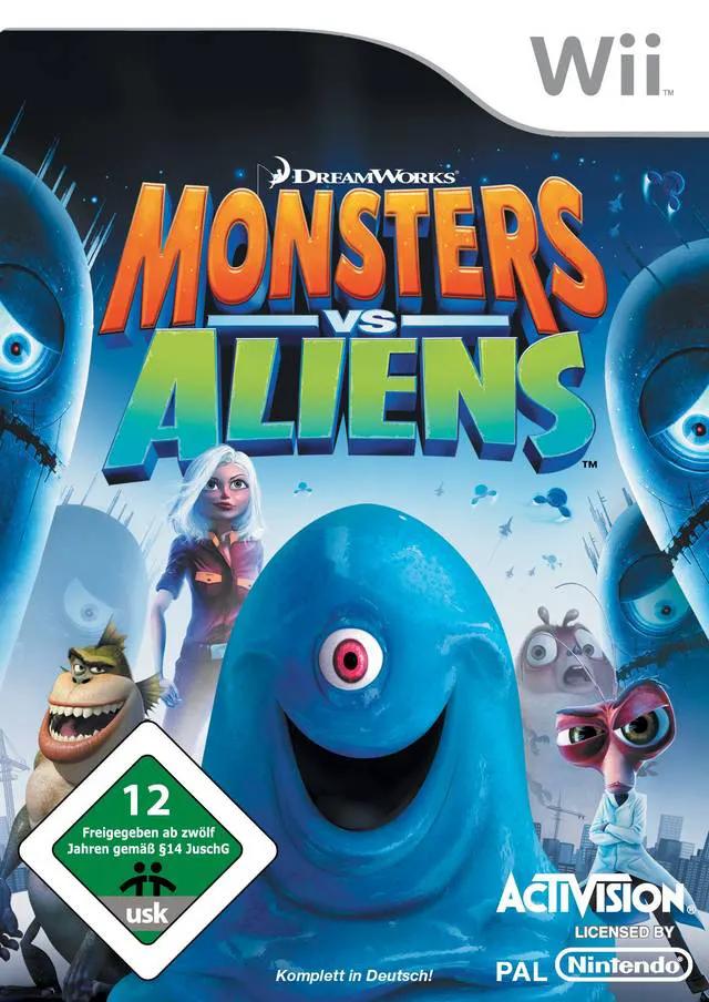 Game | Nintendo Wii | Monsters Vs Aliens Physical Video Games Game Nintendo