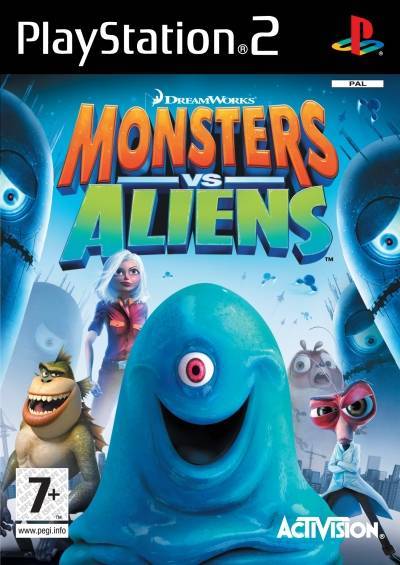Game | Sony PlayStation PS2 | Monsters Vs. Aliens