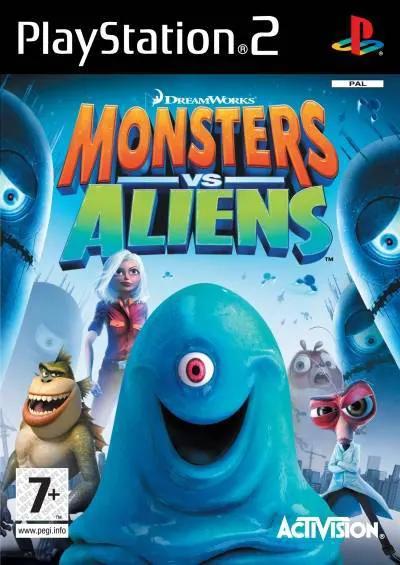 Game | Sony PlayStation PS2 | Monsters Vs. Aliens Physical Video Games Game Sony