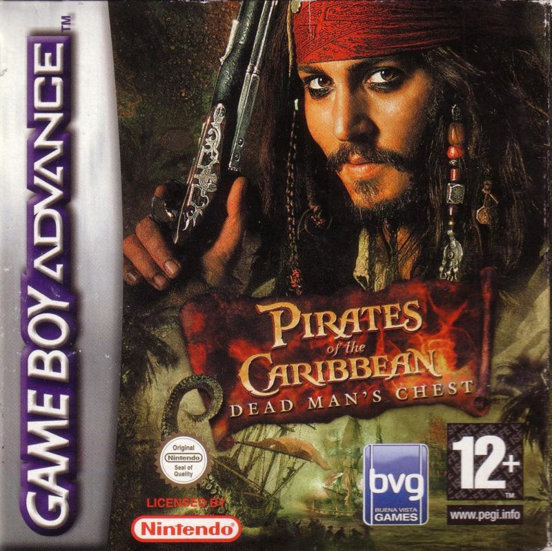 Game | Nintendo Game Boy Advance GBA | Pirates Of The Caribbean: Dead Man's Chest