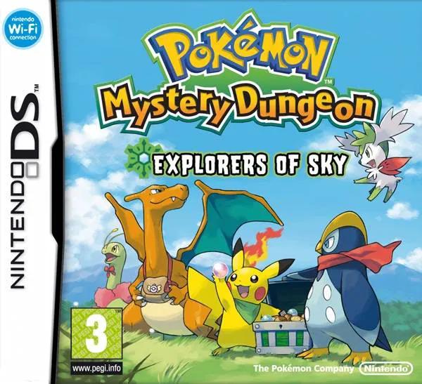 Game | Nintendo DS | Pokemon Mystery Dungeon Explorers Of Sky Physical Video Games Game Nintendo