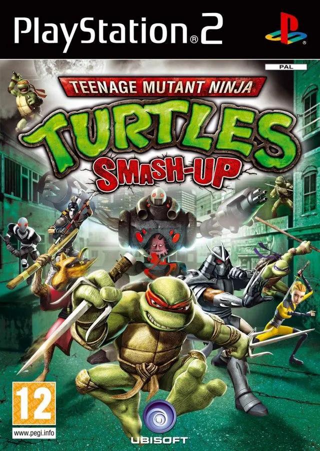 Game | Sony PlayStation PS2 | Teenage Mutant Ninja Turtles Smash-Up Physical Video Games Game Sony