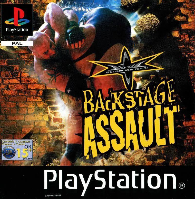 Game | Sony PlayStation PS1 | WCW Backstage Assault Physical Video Games Game Sony
