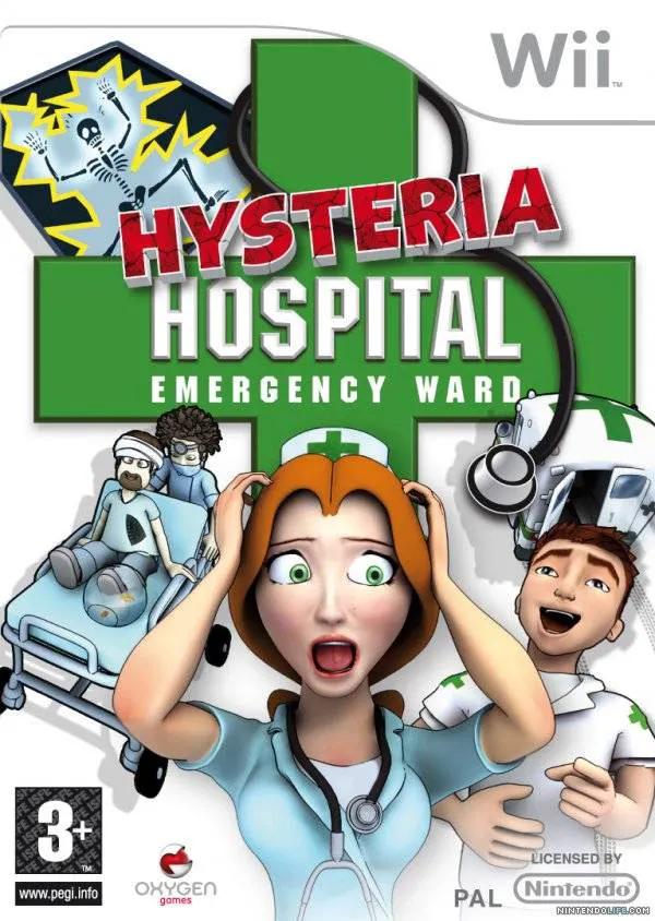Game | Nintendo Wii | Hysteria Hospital: Emergency Ward Physical Video Games Game Nintendo