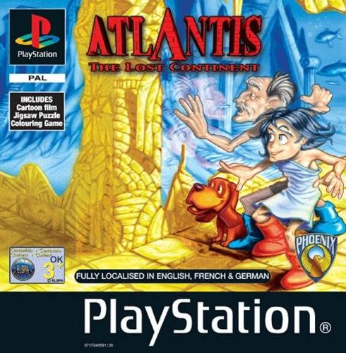 Game | Sony PlayStation PS1 | Atlantis The Lost Continent