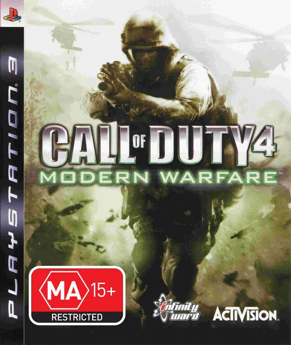 Game | Sony PlayStation PS3 | Call of Duty 4 Modern Warfare Physical Video Games Game Sony