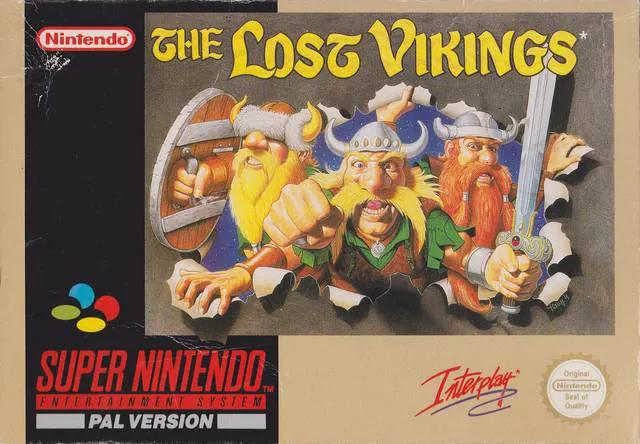 Game | Super Nintendo SNES | The Lost Vikings Physical Video Games Game Nintendo