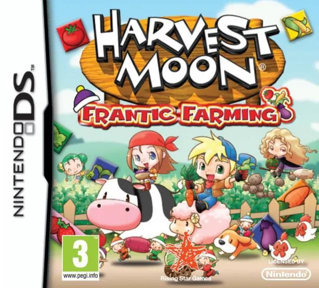 Game | Nintendo DS | Harvest Moon: Frantic Farming Physical Video Games Game Nintendo