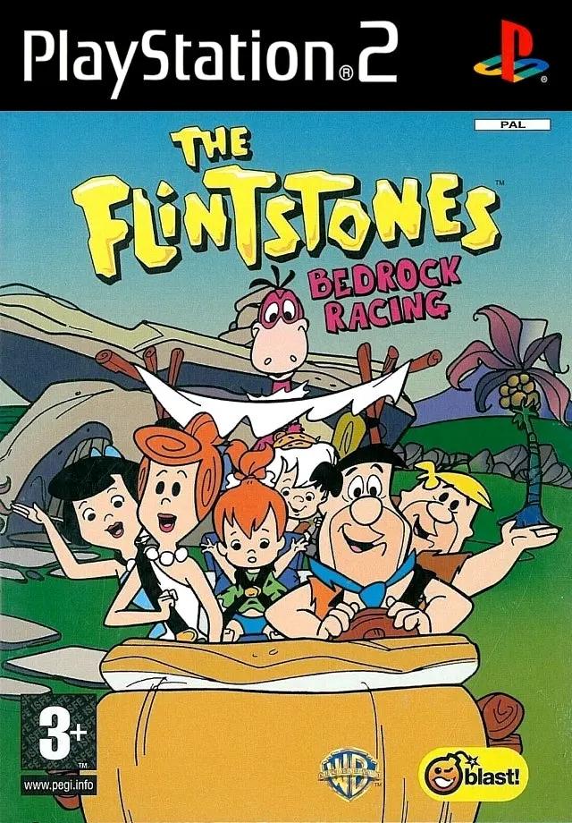 Game | Sony PlayStation PS2 | The Flintstones: Bedrock Racing Physical Video Games Game Sony