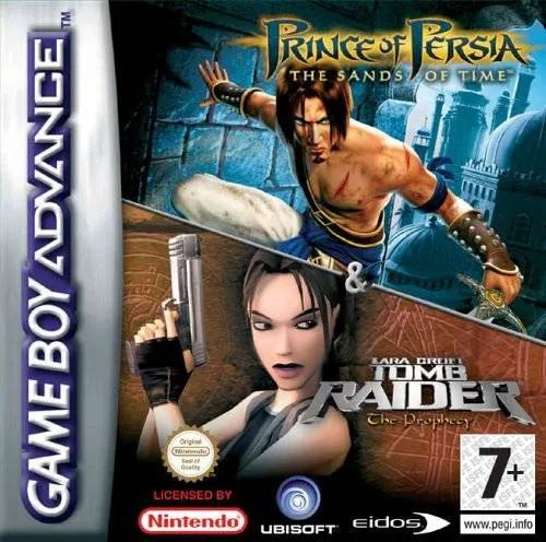 Game | Nintendo Game Boy Advance GBA | Prince Of Persia Sands Of Time & Tomb Raider Prophecy Physical Video Games Game Nintendo