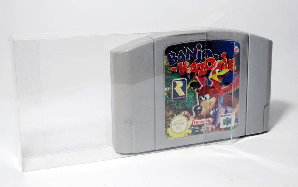 Accessory | Nintendo N64 | Clear Box Cart Protector