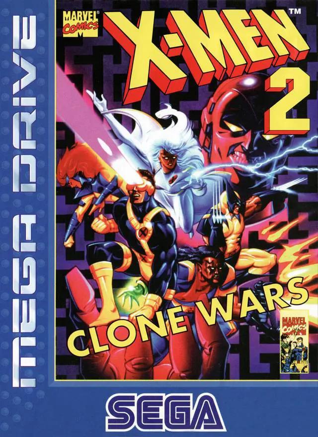 Game | Sega Mega Drive | X-Men 2: Clone Wars Physical Video Games Game Sega