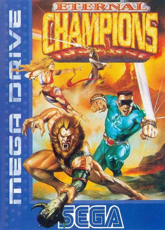 Game | Sega Mega Drive | Eternal Champions Physical Video Games Game Sega
