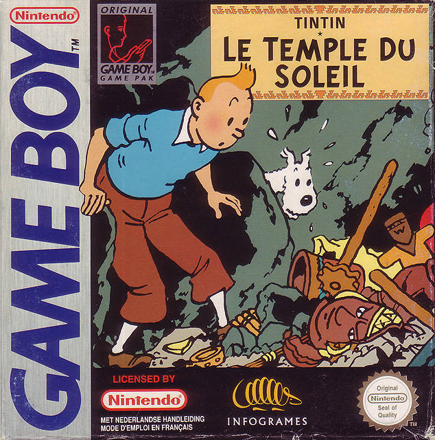 Game | Nintendo Game Boy GB | Tintin: Prisoners Of The Sun