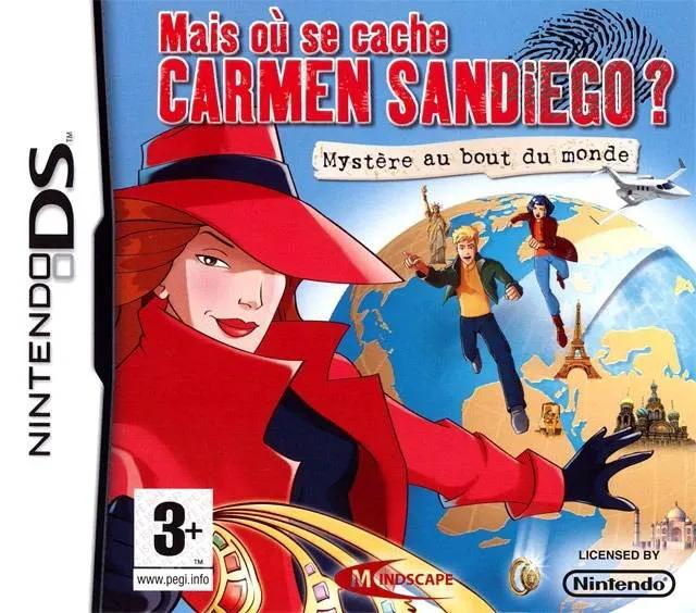 Game | Nintendo DS | Where In The World Is Carmen Sandiego Physical Video Games Game Nintendo