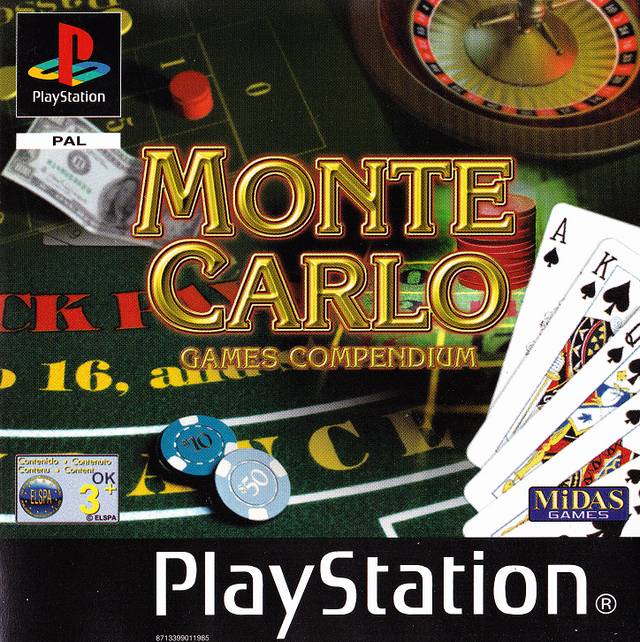 Game | Sony PlayStation PS1 | Monte Carlo Games Compendium