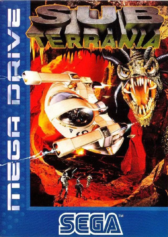 Game | Sega Mega Drive | Sub-Terrania Physical Video Games Game Sega