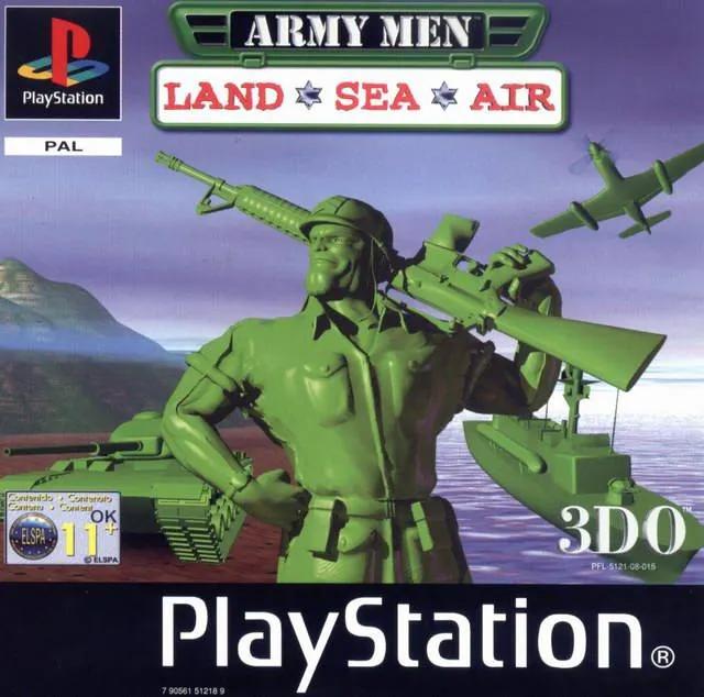 Game | Sony PlayStation PS1 | Army Men Land, Sea, Air Physical Video Games Game Sony
