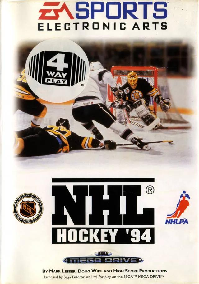Game | Sega Mega Drive | NHL Hockey 94 Physical Video Games Game Sega