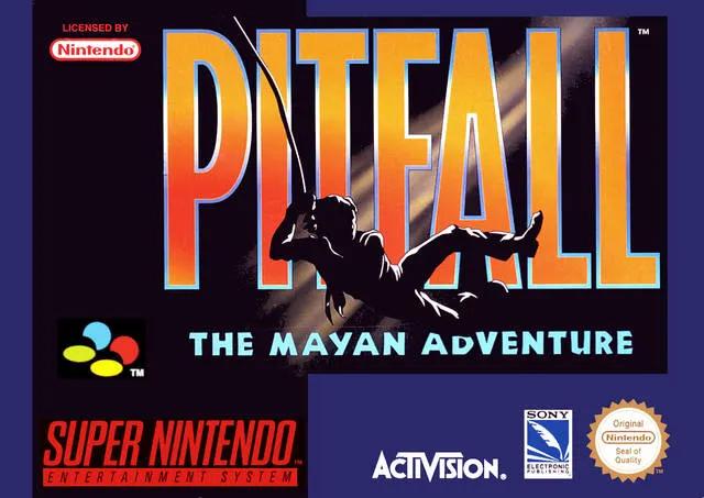 Game | Super Nintendo SNES | Pitfall Mayan Adventure Physical Video Games Game Nintendo