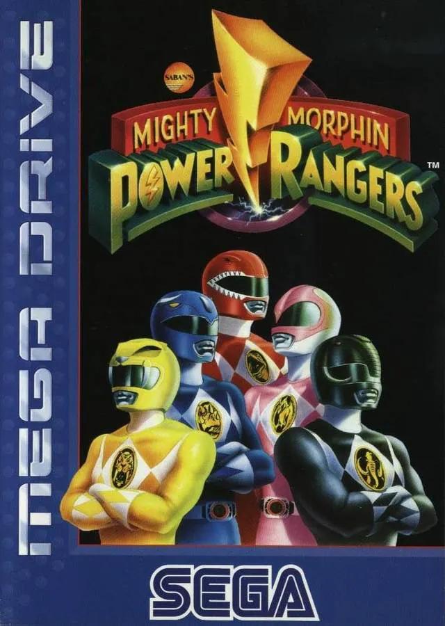 Game | Sega Mega Drive | Mighty Morphin Power Rangers Physical Video Games Game Sega