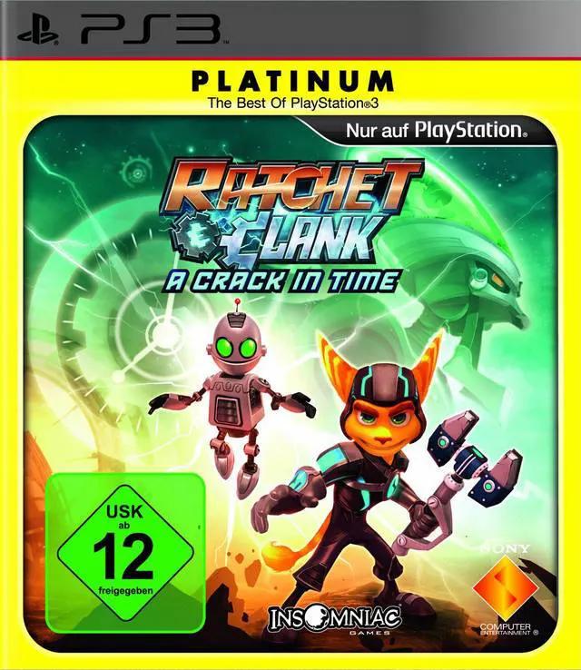 Game | Sony PlayStation PS3 | Ratchet & Clank: A Crack In Time (Platinum) Physical Video Games Game Sony