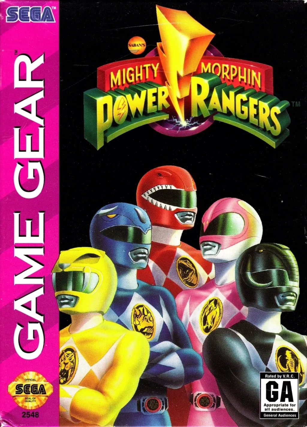 Game | Sega Game Gear | Mighty Morphin Power Rangers Physical Video Games Game Sega