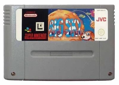 Game | Super Nintendo SNES | Big Sky Trooper Physical Video Games Game Nintendo