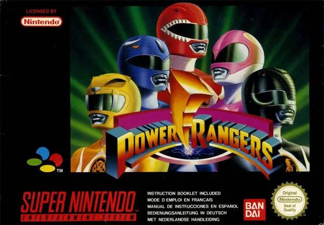 Game | Super Nintendo SNES | Mighty Morphin Power Rangers Physical Video Games Game Nintendo