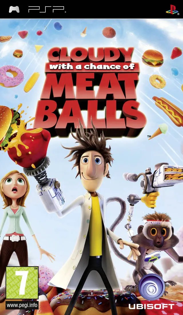 Game | Sony PSP | Cloudy With A Chance Of Meatballs Physical Video Games Game Sony