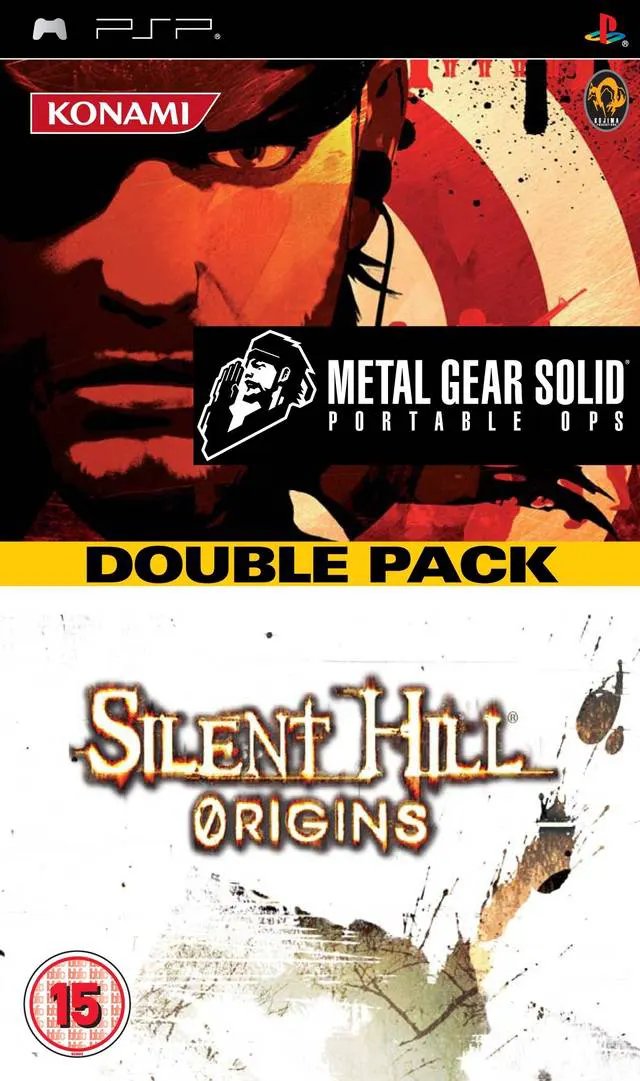 Game | Sony PSP | Metal Gear Solid: Portable Ops + Silent Hill: Origins Double Pack Physical Video Games Game Sony