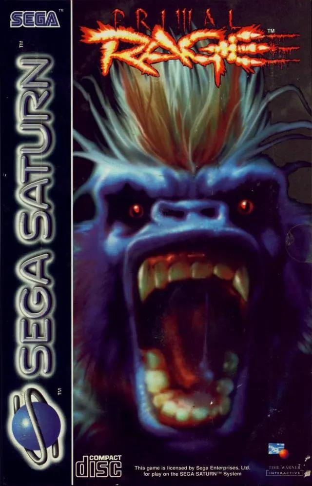 Game | Sega Saturn | Primal Rage Physical Video Games Game Sega