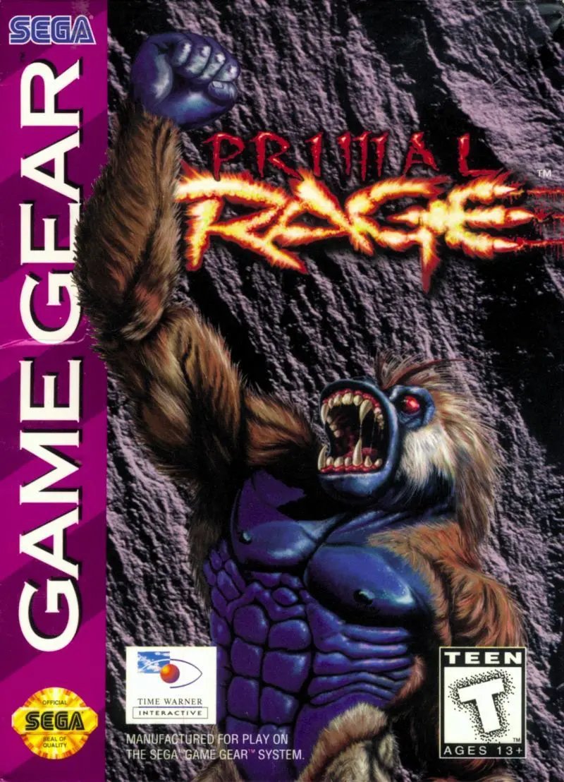 Game | Sega Game Gear | Primal Rage Physical Video Games Game Sega