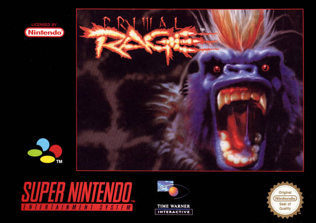 Game Super Nintendo SNES Primal Rage