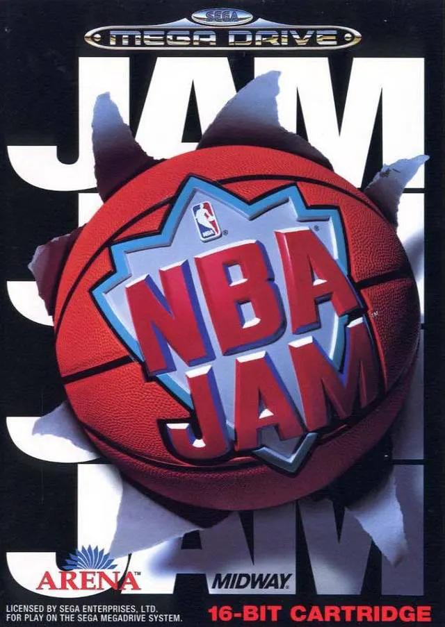 Game | Sega Mega Drive | NBA Jam Physical Video Games Game Sega