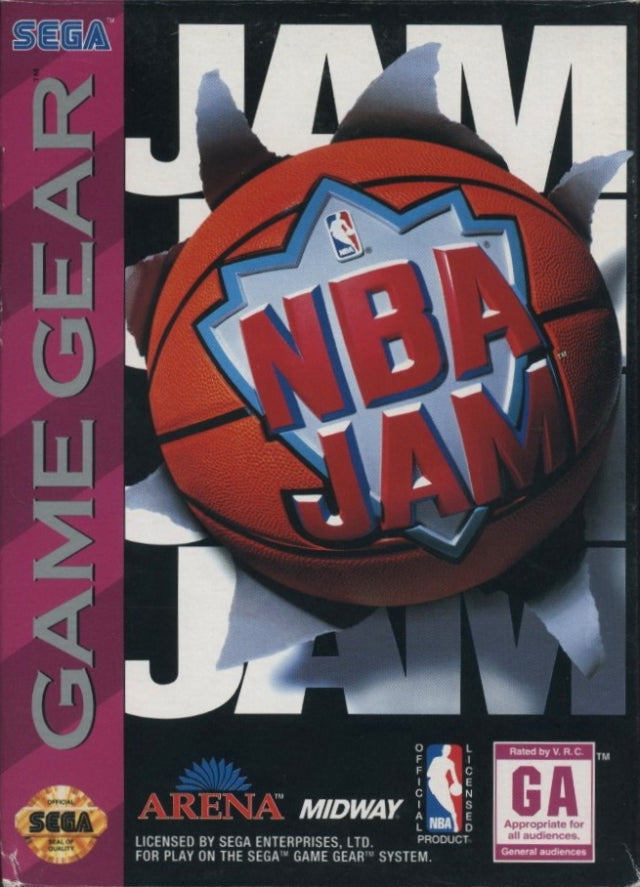 Game | Sega Game Gear | NBA Jam