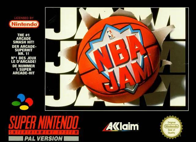 Game | Super Nintendo SNES | NBA Jam Physical Video Games Game Nintendo
