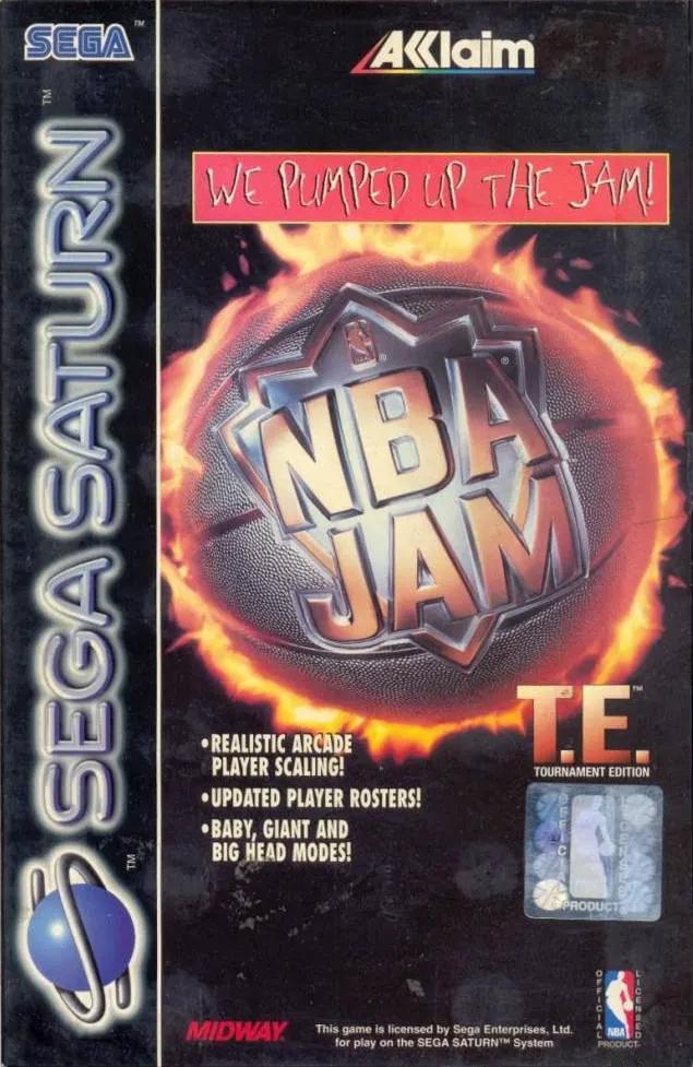 Game | Sega Saturn | NBA Jam T.E. Physical Video Games Game Sega