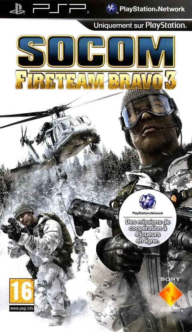 Game | Sony PSP | SOCOM US Navy Seals Fireteam Bravo 3 Physical Video Games Game Sony