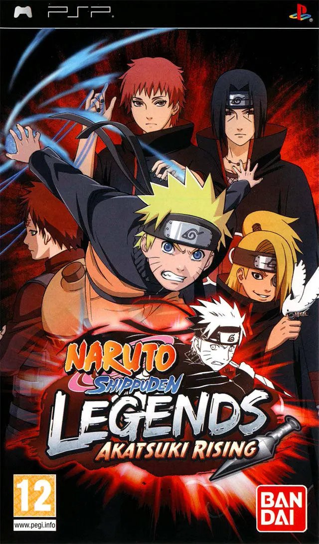 Game | Sony PSP | Naruto Shippuden: Legends: Akatsuki Rising Physical Video Games Game Sony