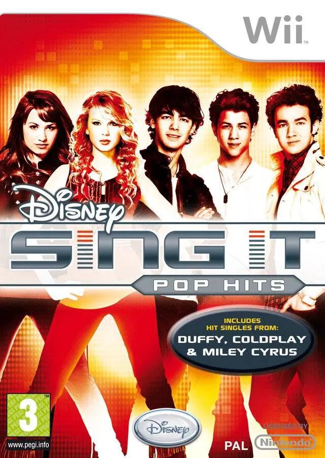 Game | Nintendo Wii | Disney Sing It: Pop Hits Physical Video Games Game Nintendo