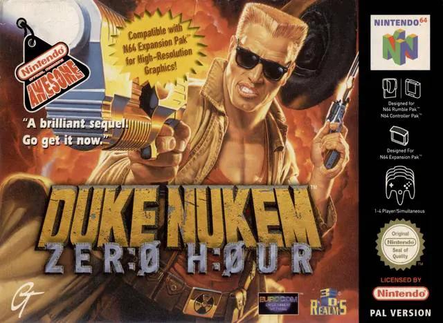 Game | Nintendo N64 | Duke Nukem Zero Hour Physical Video Games Game Nintendo